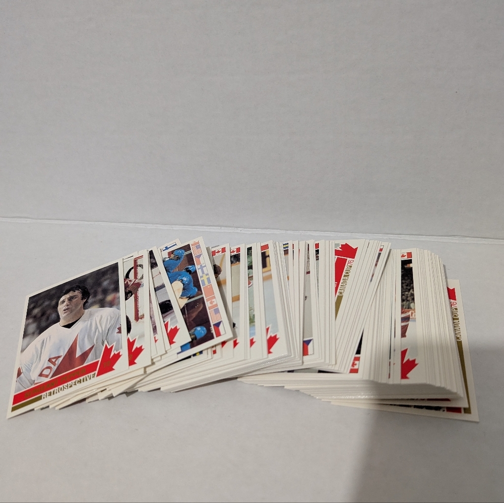 1992 Canada cup 76 hockey trading cards future trends